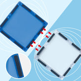 New Style 56 Piece Colorful Magnetic tiles 3D Ocean Theme Magnet Building Blocks Tiles Toys For Kids OEM ASTM CPC EN71